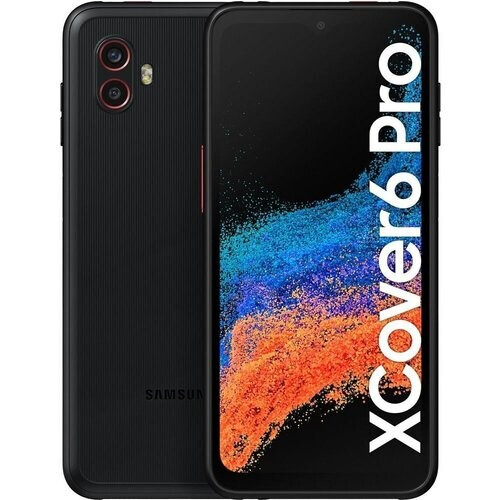 Refurbished Galaxy Xcover6 Pro 128GB - Zwart - Simlockvrij - Dubbele simkaart Tweedehands