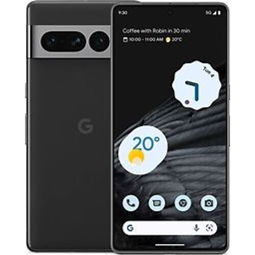 Refurbished Google Pixel 7 Pro Dual SIM 256GB zwart Tweedehands