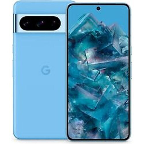 Refurbished Google Pixel 8 Pro Dual SIM 128GB baaiblauw Tweedehands