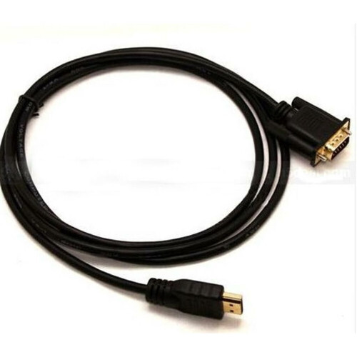 Refurbished HDMI Male To VGA HD-15 Male Cable 1.5M Tweedehands