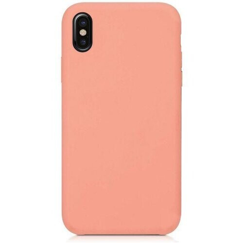 Refurbished Hoesje iPhone X/XS - Silicone - Koraal Tweedehands