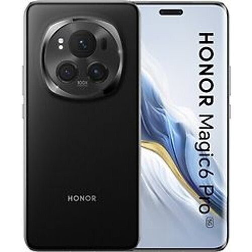 Refurbished Honor Magic6 Pro 5G Dual SIM 512GB zwart Tweedehands