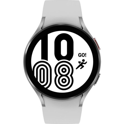 Refurbished Horloges Cardio GPS Samsung Galaxy Watch 4 4G - Zilver Tweedehands
