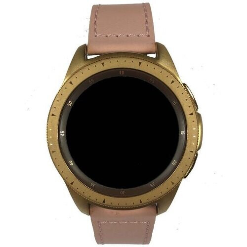 Refurbished Horloges Cardio GPS Samsung Galaxy Watch 42mm - Goud (Sunrise gold) Tweedehands