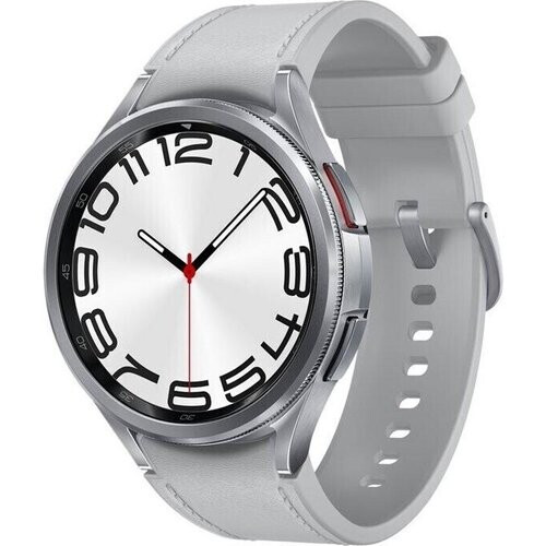Refurbished Horloges Cardio GPS Samsung Galaxy Watch 6 Classic 43mm - Zilver Tweedehands