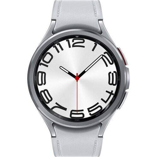 Refurbished Horloges Cardio GPS Samsung Galaxy Watch6 Classic - Zilver Tweedehands