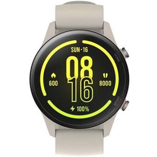 Refurbished Horloges Cardio GPS Xiaomi Mi Watch Color Sports Edition - Beige Tweedehands