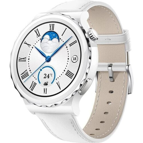 Refurbished Horloges Cardio Huawei GT 3 Pro - Wit Tweedehands