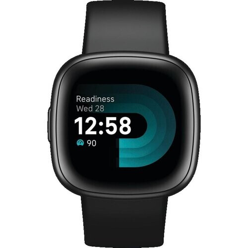 Refurbished Horloges Fitbit Cardio GPS Versa 4 - Zwart Tweedehands