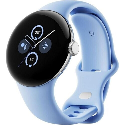 Refurbished Horloges Google Cardio GPS Pixel Watch 2 - Blauw Tweedehands