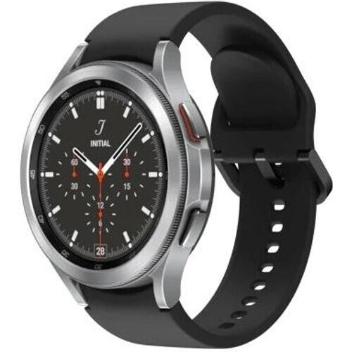 Refurbished Horloges Samsung Cardio GPS Galaxy Watch 4 Classic 42mm LTE - Zilver Tweedehands