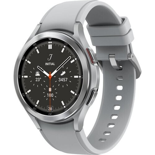 Refurbished Horloges Samsung Cardio GPS Galaxy Watch 4 Classic 42MM - Zilver Tweedehands