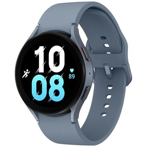 Refurbished Horloges Samsung Cardio GPS Galaxy Watch 5 44mm - Blauw Tweedehands