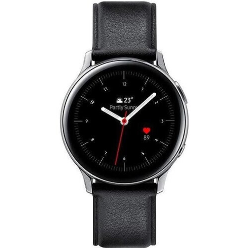 Refurbished Horloges Samsung Cardio GPS Galaxy Watch Active 2 44mm - Zilver Tweedehands