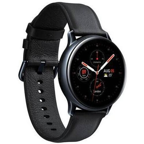 Refurbished Horloges Samsung Cardio GPS Galaxy Watch Active2 40mm - Grijs/Zwart Tweedehands