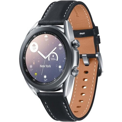 Refurbished Horloges Samsung Cardio GPS Galaxy Watch3 41mm SM-R850 - Zilver Tweedehands