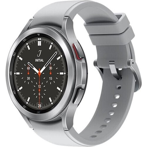 Refurbished Horloges Samsung GPS Galaxy Watch 4 Classic - Zilver Tweedehands