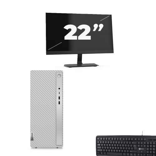 Refurbished HP 280 G1 Micro Tower - Intel Core i7-4e Generatie - 8GB RAM - 256GB SSD - Windows 10 + 1x 22 inch Monitor Tweedehands