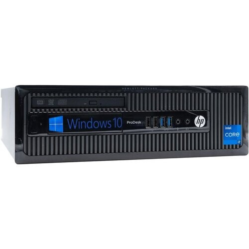 Refurbished HP ProDesk 400 G1 SFF Core i5 3 GHz - SSD 4 TB RAM 8GB Tweedehands