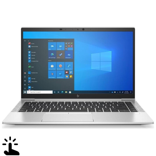Refurbished HP EliteBook 845 G8 - AMD Ryzen 7 PRO 5850U - 14 inch - Touch - 16GB RAM - 256GB SSD - Windows 11 Home Tweedehands