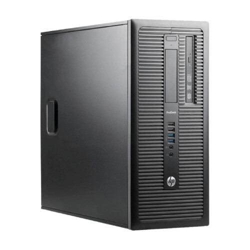 Refurbished HP ProDesk 600 G1 Tower - Intel Core i5-4e Generatie - 8GB RAM - 256GB SSD - Windows 10 Tweedehands