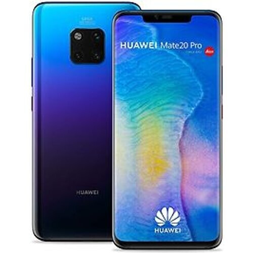 Refurbished Huawei Mate 20 Pro 128GB paarsblauw Tweedehands