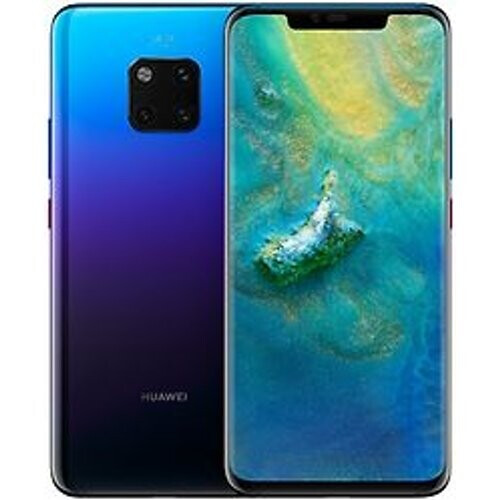Refurbished Huawei Mate 20 Pro Dual SIM 128GB paarsblauw Tweedehands