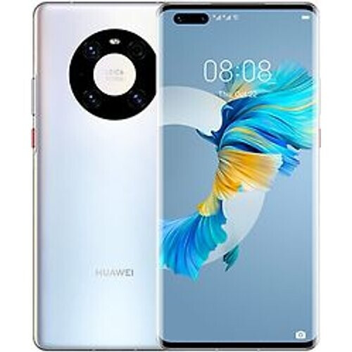 Refurbished Huawei Mate 40 Pro Dual SIM 256GB zilver Tweedehands