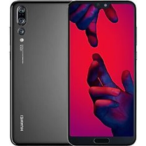 Refurbished Huawei P20 Pro Dual SIM 128GB zwart Tweedehands