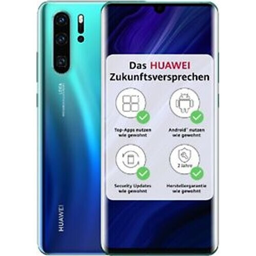 Refurbished Huawei P30 Pro Dual SIM 256GB [Nieuwe editie] blauw Tweedehands