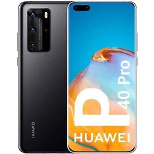 Refurbished Huawei P40 Pro Dual SIM 256GB zwart Tweedehands