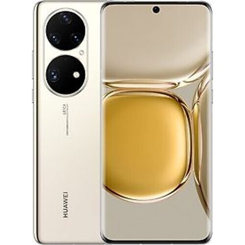 Refurbished Huawei P50 Pro Dual SIM 256GB goud Tweedehands