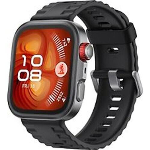 Refurbished Huawei Watch Fit 4 Pro 40 mm zwart met fluoro-elastomeer bandje zwart Tweedehands