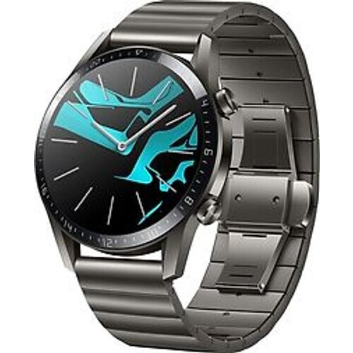 Refurbished Huawei Watch GT 2 46 mm titaangrijs met metaalarmband titaangrijs Tweedehands