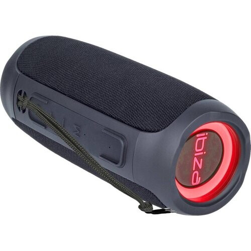 Refurbished Ibiza Bullet 30 Speaker Bluetooth - Zwart Tweedehands