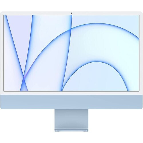 Refurbished iMac 24" (Midden 2021) M1 3,2 GHz - SSD 256 GB - 8GB QWERTY - Engels (VK) Tweedehands