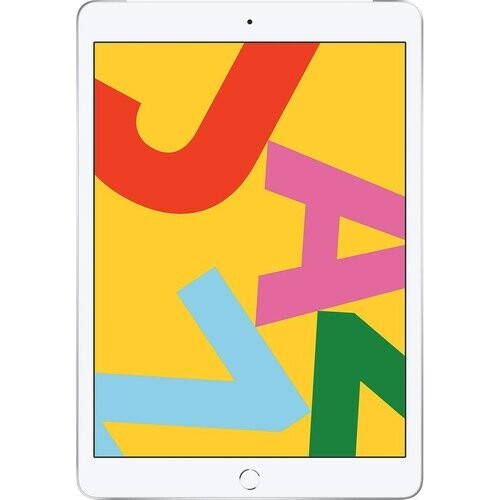 Refurbished iPad 10.2 (2019) 7e generatie 32 Go - WiFi + 4G - Zilver Tweedehands