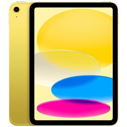 Refurbished iPad 10.9 (2022) 10e generatie 256 Go - WiFi + 5G - Geel Tweedehands