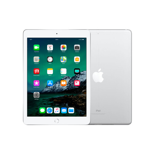 Refurbished iPad 2018 128 GB 4G Zilver Als nieuw Tweedehands