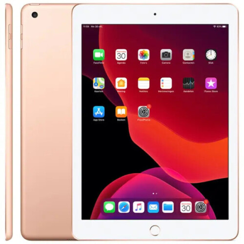 Refurbished iPad 2018 128 GB Goud Licht gebruikt Tweedehands