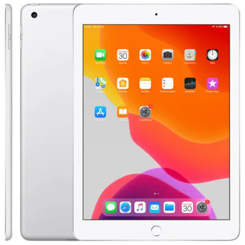 Refurbished iPad 2018 128 GB Zilver Als nieuw Tweedehands