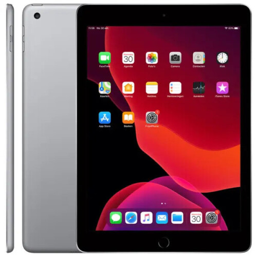 Refurbished iPad 2018 32 GB Space Gray Als nieuw Tweedehands