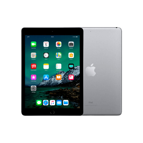 Refurbished iPad 2018 32 GB Space Gray Als nieuw Tweedehands
