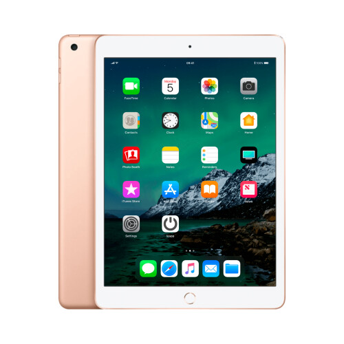 Refurbished iPad 2019 128 GB Goud Lichte gebruikerssporen Tweedehands