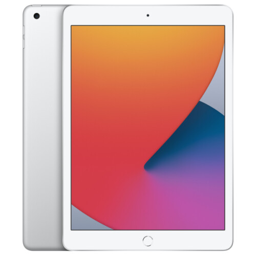 Refurbished iPad 2020 128 GB Zilver Als nieuw Tweedehands