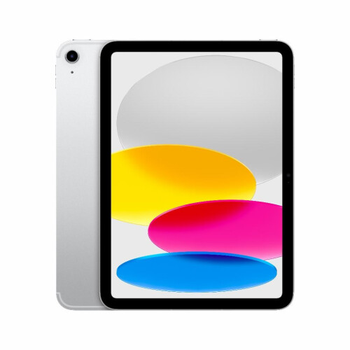 Refurbished iPad 2022 64 GB 5G Zilver Als nieuw Tweedehands