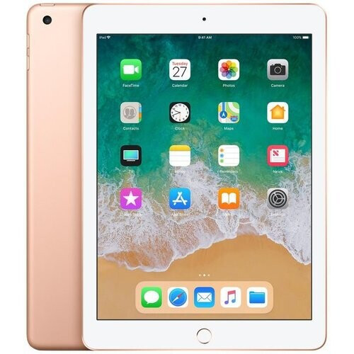 Refurbished iPad 9.7 (2018) 6e generatie 32 Go - WiFi - Goud Tweedehands