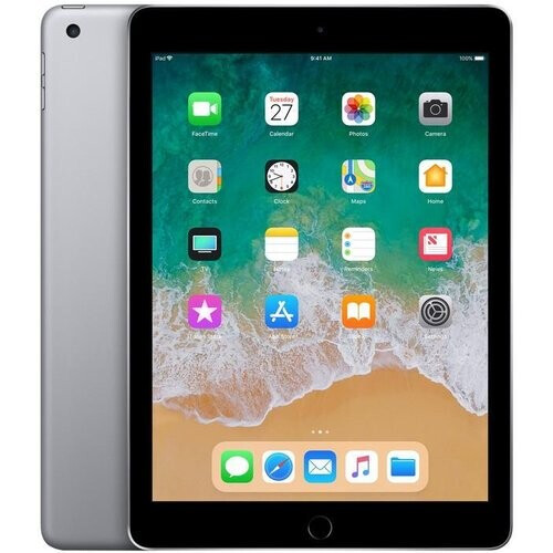 Refurbished iPad 9.7 (2018) 6e generatie 32 Go - WiFi - Spacegrijs Tweedehands