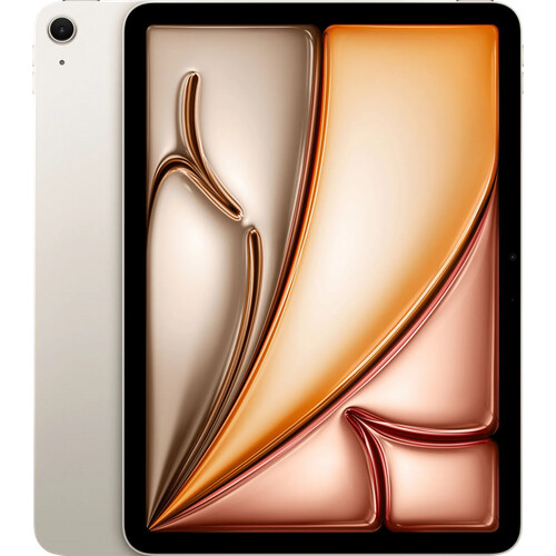 Refurbished iPad Air (2024) 11 inch 128GB Wifi Witgoud (Zo goed als nieuw) Tweedehands