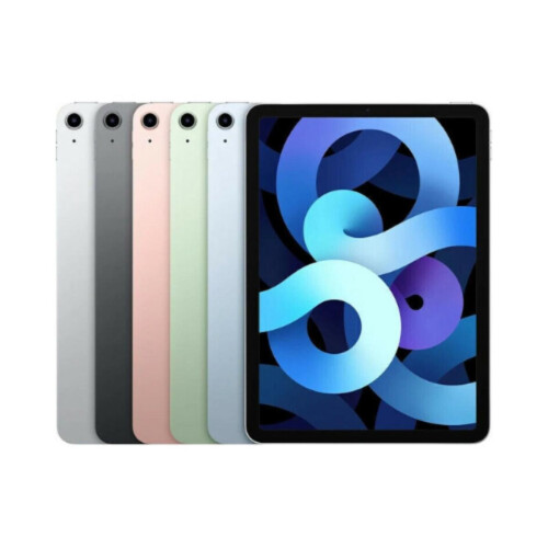Refurbished iPad Air 4 256 GB 4G Blauw Als nieuw Tweedehands